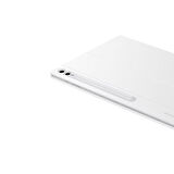 Samsung Galaxy Tab S9 Ultra ile Uyumlu Klavyeli Mousepadli Kılıf Beyaz Samsung Türkiye Garantili