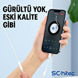 SChitec Lightning to 3.5 MM Jack Adaptör AX02