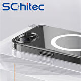 ScHitec İphone 16e Magsafe Özellikli Şeffaf Kılıf 