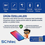 ScHitec Huawei Pura 80 Pro Darbe Emici Premium Hayalet Ön Ekran Koruyucu Poliüretan Film