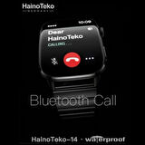 Haino Teko Watch Ultra 14 Amoled Ekran WaterProof 3 Kordonlu Akıllı Saat Siyah Teko14