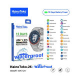 Haino Teko Amoled Ekran WaterProof 3 Kordonlu Akıllı Saat Teko25