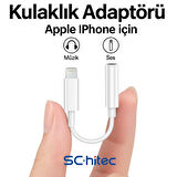 SChitec Lightning to 3.5mm Jack Adaptör AX02 Shitecjack3.55adaptör