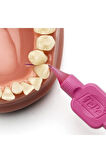 2li TePe Interdental Brush Arayüz Fırçası Pembe 0.4 Mm 8 Li