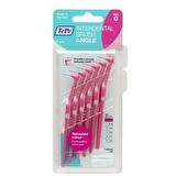 Tepe İnterdental Brush Angle Arayüz Fırçası Kırmızı 0,4 Mm 6'lı Paket Size "0"