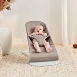 BabyBjörn Bliss Sand Grey Emniyet Kemerli Ana Kucağı