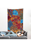 Gustav Klimt - Çiçek Bahçesi Duvar Örtüsü-7318