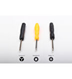 Apple MacBook Pro 15 Unibody (2009-2010) İçin Pentalobe-Phillips-Tri-wing tornavida Seti