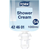 1 Ad. Tork Sabun Dispenseri Beyaz 561500 + 1 Litre Tork El, Saç ve Vücut Banyo Duş Kremi Hediyeli