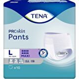 Tena Maxi 8 Damla L Beden Emici Külot Hasta Bezi 10 Lu Large