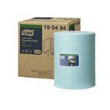 Tork Düşük Hav Nonwoven Temizlik Bezi Rulo Turkuaz 180 Metre (190494)