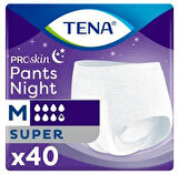 TENA Pants Night Süper 7,5 Damla Medium 40 Adet