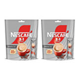 Nescafe 2 si 1 Arada 10 gr 20 li Paket x 2 Adet