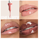 HUDA BEAUTY Icy Nude FAUX FILLER Lip Gloss  She Fire - Dudak Parlatıcısı