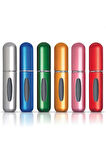 Taşınabilir Mini Doldurulabilir Parfüm Atomizer Doldurulabilir Parfüm Şişeleri Boş Küçük 5 ml 2 Adet