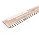 Interbuild Acacia Shiplap 1219 x 152 x 10 mm, 5'li paket, Organik Beyaz