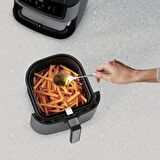 Electrolux Explore 6 E6AF1-4ST AirFryer 8 Programlı Dokunmatik LCD Ekranlı 4.5 Litre Sepet Kapasiteli, 3.5 Lt Kızartma Kapasiteli