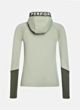 Açık Yeşil Kadın Kapüşon Yaka Sweatshirt G78879050_W Rider Mid Zip Hood