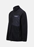 Peak Performance Siyah Erkek Dik Yaka Polar Sweatshırt G79711030_M Pile Zip Jacket