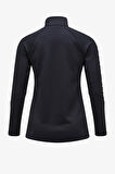 W Rider Zip Kadın Siyah Softshell Mont G79433020-14750