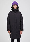 Peak Performance W Cloudburst Coat Siyah Normal Düz Kadın Ceket