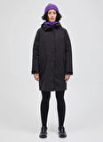 Peak Performance W Cloudburst Coat Siyah Normal Düz Kadın Ceket