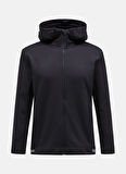 M Rider Tech Zip Jacket Siyah Erkek Fermuarlı Yaka Ceket