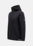 M Rider Tech Zip Jacket Siyah Erkek Fermuarlı Yaka Ceket