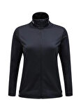 Peak Performance W Rider Tech Zip Jacket Siyah Normal Düz Kadın Ceket