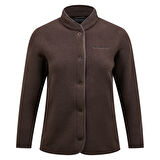 Peak Performance W Fleece Snap Cardigan Kadın Polar