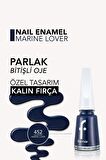 Flormar Klasik Parlak Bitişli Yüksek Pigmentli Oje - Nail Enamel- 452 Marıne Lover New- 8682536036139