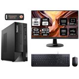 Lenovo ThinkCentre Neo 50S i3 12100 20GB 256GB SSD FDOS 11SX002VTX MASAÜSTÜ PC & 23.8" MONİTÖR