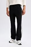 DeFactoFit Sporcu Jogger Eşofman Altı Standart Fit Standart Paça Beli Lastikli Cepli D1957AX24AUBK81