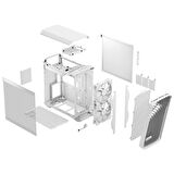 FRACTAL DESIGN TORRENT COMPACT  FD-C-TOR1C-05 GAMING E-ATX PC KASASI BEYAZ