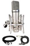 Midex CX1 Profesyonel Üst Seviye Condenser Stüdyo Mikrofonu