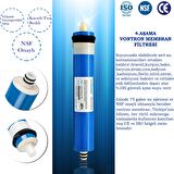 Kapalı Kasa Su Arıtma Cihazı Filtresi 6 Aşamalı İnline Filtre Seti (Nsf Vontron Membran)