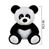 Peluş Oturan Panda Oyuncak 30 cm