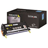 Lexmark X560-X560A2YG Sarı Orijinal Toner