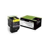 Lexmark 80C8Hye Sarı Spot Orjinal Toner Cx410 / Cx510