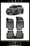 Citroen C3 Aircross 2020 Model Araca Özel 3d Havuzlu Paspas