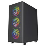 LYSERG PB A600B RGB Kasa Amd Ryzen 7 9700X 16 GB Ram 500 GB SSD Asus Dual RTX 4060 W11 + Full Set