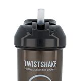 Twistshake Pipetli Alıştırma Bardağı 6m+ Siyah 360 ml