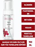 DECUBAL Face Wash Hassas ve Kuru Ciltler için Yüz Temizleme Köpüğü 150 ML