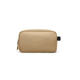 Gaston Luga Spläsh Toiletry Double Zipped Bag - Latte
