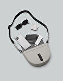 Gaston Luga Spläsh Moon Crossbody Omuz Çantası - Taupe