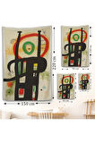 Joan Miro - Büyük Bilgisayar Duvar Örtüsü-7350