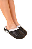 Unisex Comfort Eva Taban Terlik SİYAH BEYAZ