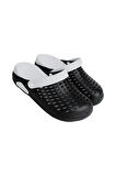 Unisex Comfort Eva Taban Terlik SİYAH BEYAZ