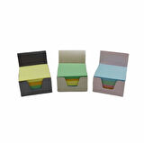 Umur 3 Adet Renkli Küp Blok 8 X 8 cm (500 x 3 Lü  Avantajlı Paket)