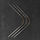 Addi CrasyTrio 3 lü 3 Mm 21 Cm Misinalı Çorap Şişi